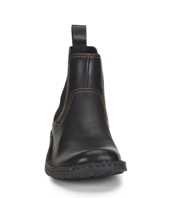 Born Men's Hemlock Leather Chelsea Boots - Mens, 15M, Brown