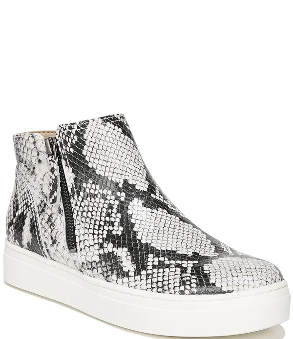 Naturalizer Celeste Sneaker Booties - Alabaster Snake