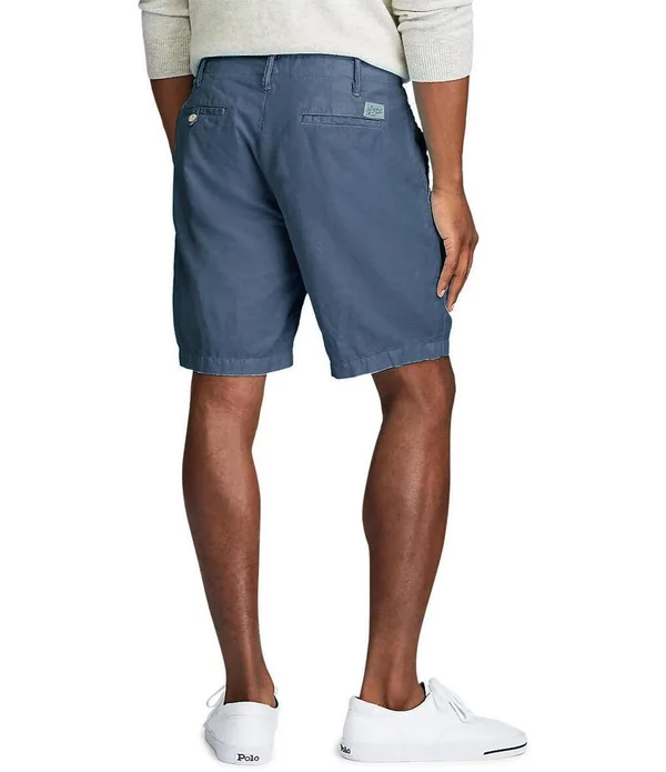 Polo Ralph Lauren Maritime 8.5 Inseam Shorts, Mens, 40, Bastille Blue