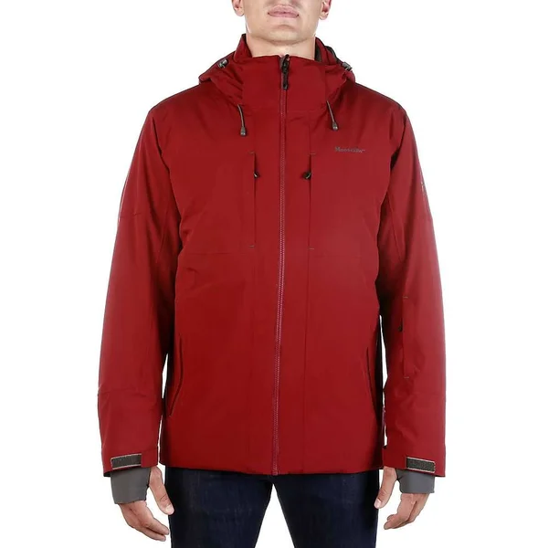 Moosejaw Men's Mt. Elliott Insulated Waterproof Jacket, Size: LT, Red