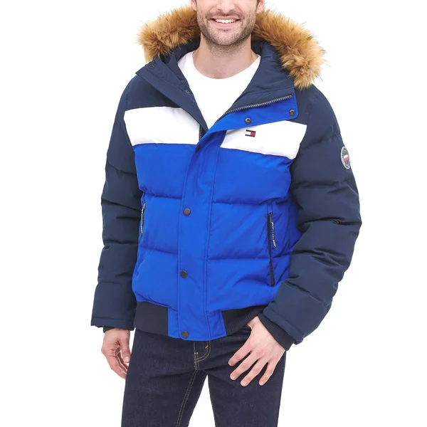 Tommy Hilfiger Jackets & Coats, Tommy Hilfiger Ultra Loft Jacket, Color: Black/Blue, Size: S, Erinpolka&s Closet