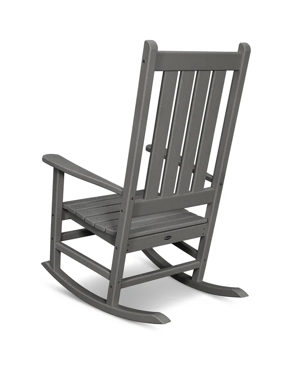 POLYWOOD Vineyard 3-Piece Rocking Set (White), 20.75" x 16.25" x 19.25"