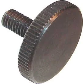 Morton Machine Works - 523610020 - Large Head Thumb Screw - M10 x 1.5 - 20mm Thread - 36mm Head Dia. - 8mm Head H - Steel - Pkg