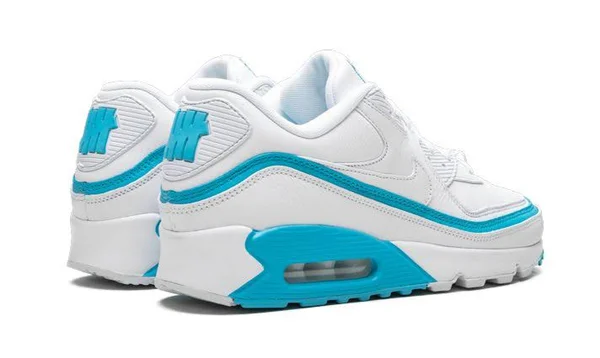 Nike Air Max 90 Undefeated White Blue Fury - CJ7197-102