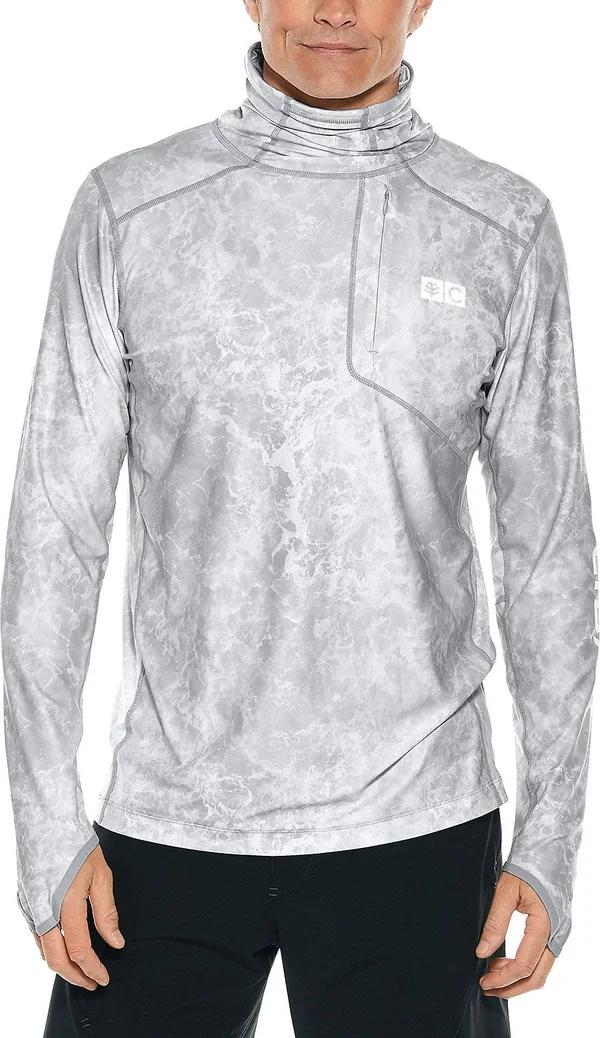 Coolibar UPF 50+ Men's Andros Fishing Hoodie - Sun Protective