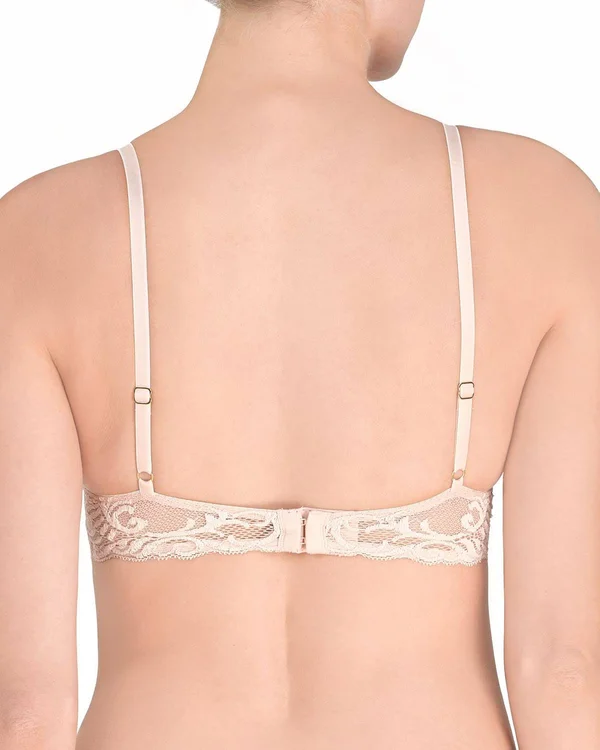 Natori Feathers Contour Plunge Bra - Midnight (730023) 36G