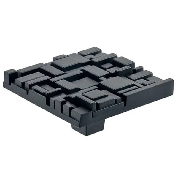 DU Verre DVOF02 Offset 2-1/2x22 Square Cabinet Knob Matte Black