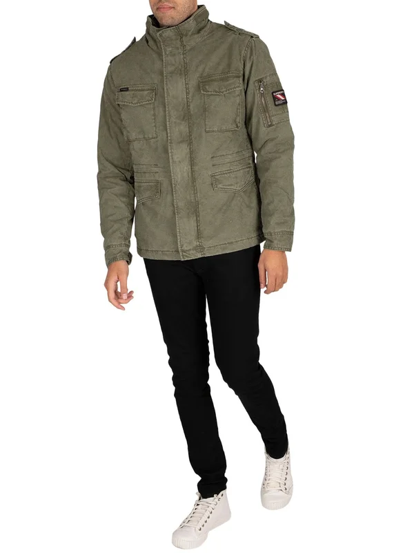 Superdry - M5010351A - Green, M