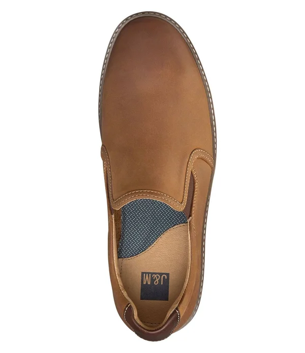 Johnston & Murphy Men's McGuffey Slip-On - Dark Brown M - 11