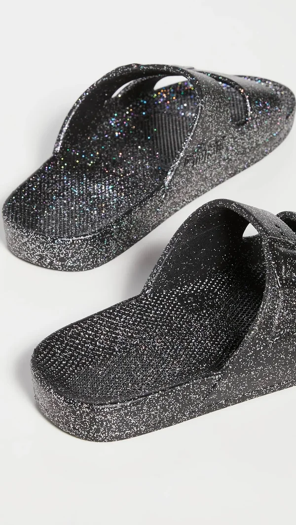 Celeste Black Moses Sandals