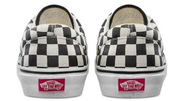 Vans Era &Checkerboard Marshmallow Black& Checkerboard Marshmallow/Black Sneakers/Shoes VN0A4BV4R6R (Size: US 4)