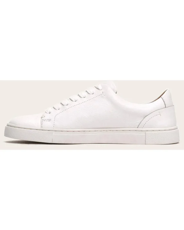Frye Women's White Ivy Low Lace Sneakers