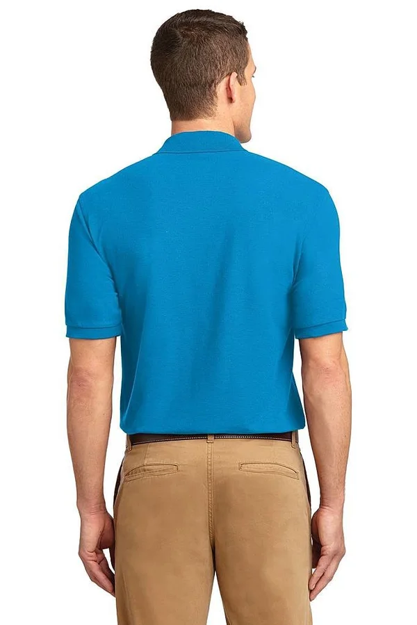 Port Authority K500ES Extended Size Silk Touch Polo - Turquoise - 10XL