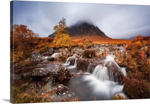 Autumn in The Glencoe - Canvas Wall Art, 60x40, Great Big Canvas