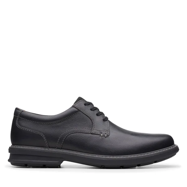 Clarks Men's Rendell Plain Oxford - Size: 7, Black