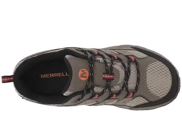 Merrell Moab 2 Low Lace Sneaker Bark Brown, Size 1 W Kids Shoes