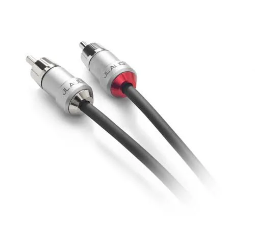 JL Audio 18 Feet 2-Channel Premium Audio Interconnect Cable - XE-BLKAIC2-18