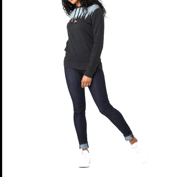 tentree Women's Juniper Hoodie - Small - Olive Night