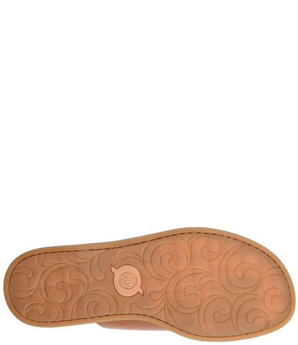 Born Inti Leather Toe Ring Sandals - 11M