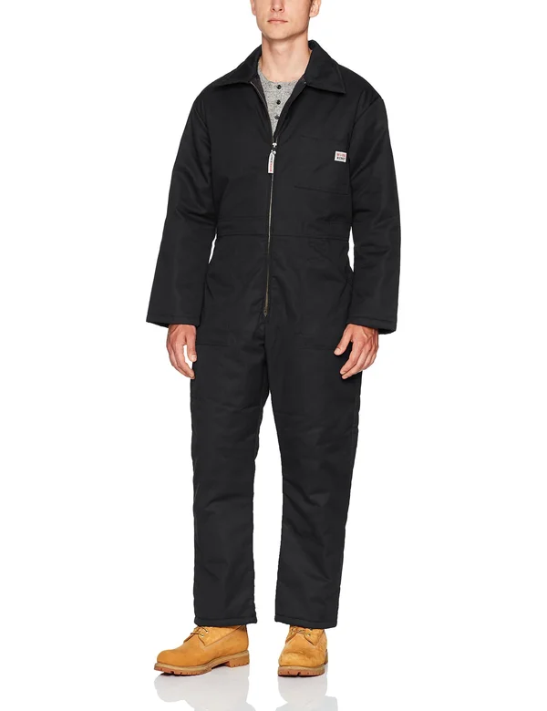 Work King Adult Insulated Coverall Black S