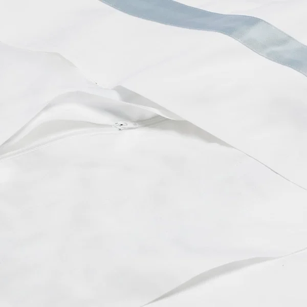 Matouk Lowell Duvet Cover - Azure