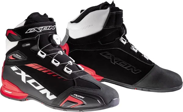 Ixon Shoes Bull WP Black White Red Size 44