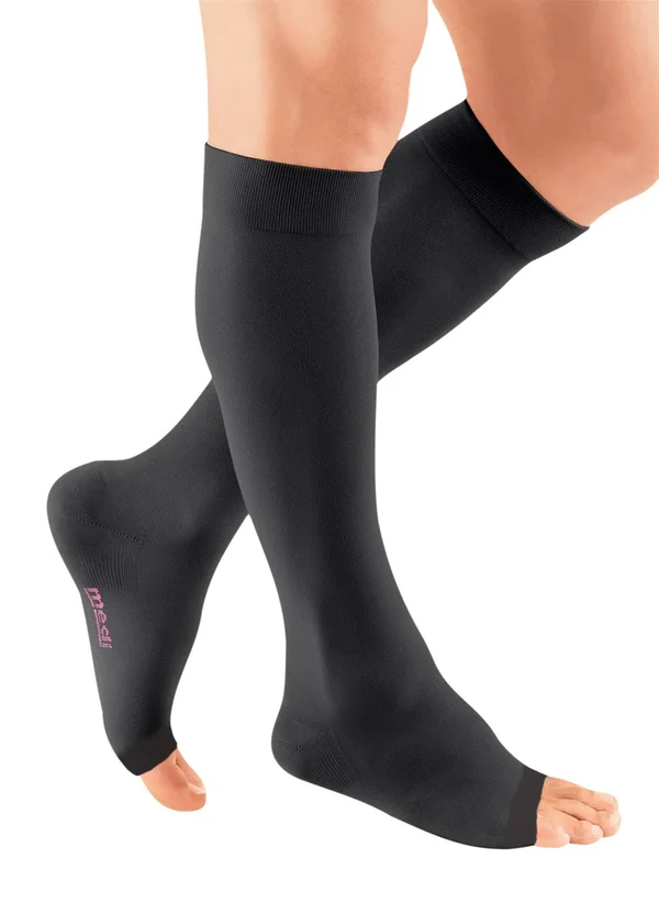 mediven, Plus, 20-30 mmHg, Knee High Extra Wide Calf Open Toe-Size II