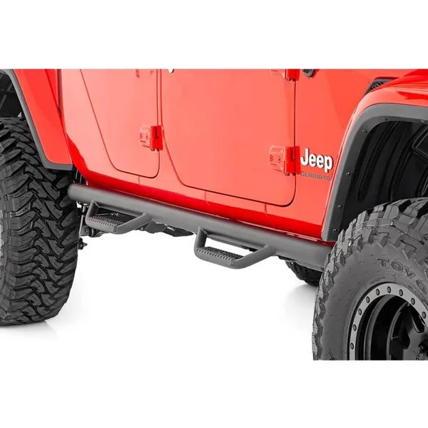Rough Country Jeep Wheel to Wheel Nerf Steps 2020 Gladiator JT - 90770