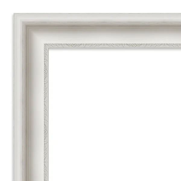 42x22 x 30x22 Parlor Framed Bathroom Vanity Wall Mirror White - Amanti Art