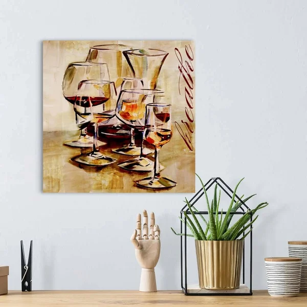 Breathe, Canvas Wall Art, 16x16, Great Big Canvas