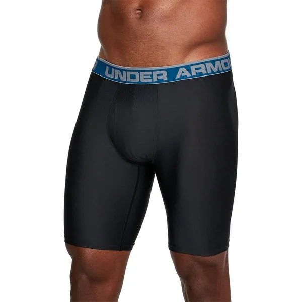 Under Armour OSeries 9in Boxerjock 2pk Black, Black 4XL