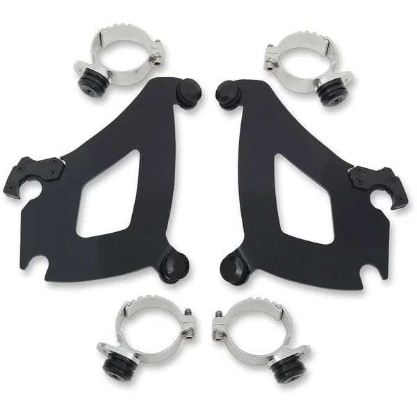 Memphis Shades Trigger-Lock Bullet Fairing Mount Kit Black MEB1998