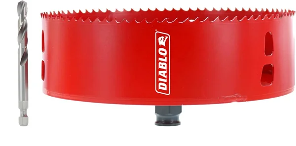 Diablo DHS6375RL Recessed Lighted Hole Saw, 6-3/8 inch
