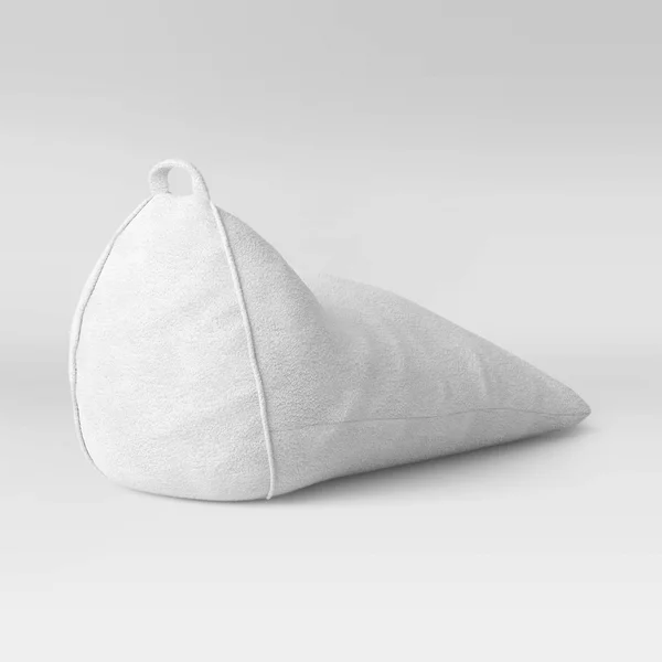 Triangle Bean Bag Chair Sherpa - Room Essentials