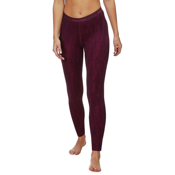 Icebreaker Women's 250 Vertex Legging - Xs - Drift Velvet, Prism