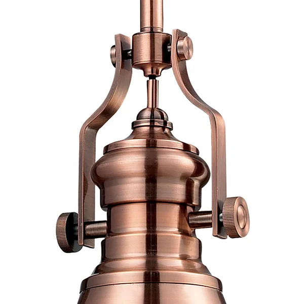 Elk Lighting 66149-1 Chadwick 1 Light Pendant in Antique Copper
