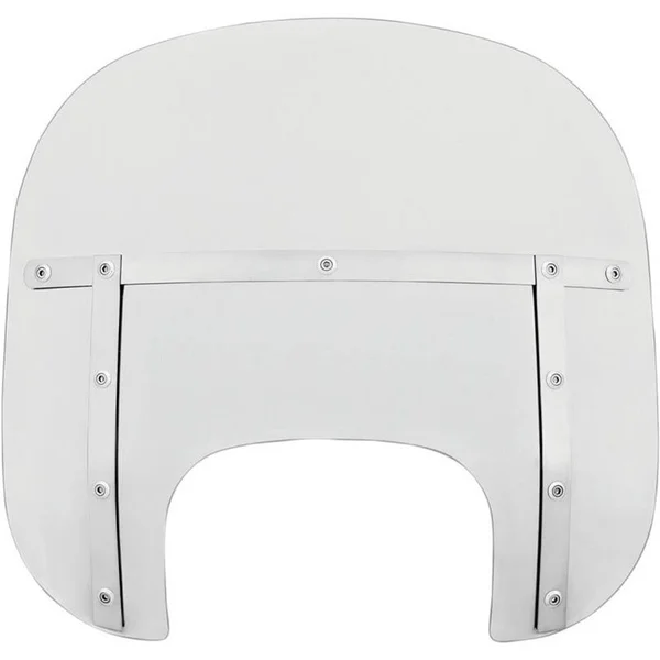 Memphis Shades Black 19 in. Memphis Fats Windshield - MEM6301