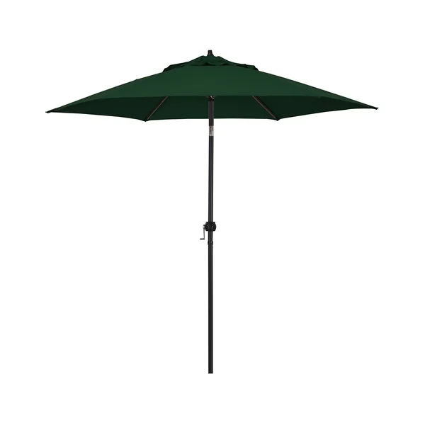 Astella 9 ft. Steel Push Tilt Market Umbrella, Green