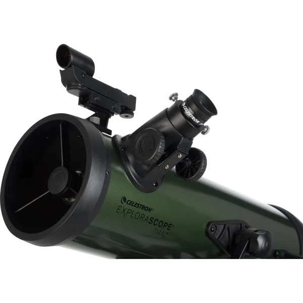 Celestron ExploraScope 114 AZ Newtonian Reflector Telescope with Tripod - 114mm - F/9.0 - 2& - 2 Pack