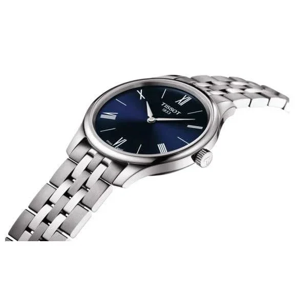 Tissot Tradition 5.5 Quartz Blue Dial Ladies Watch T063.209.11.048.00
