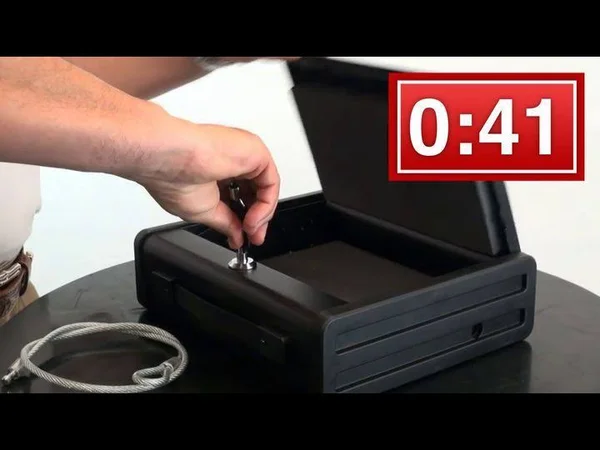 Gun Safe - 0.10 Cu. ft, Key Sentry Safe Pp1k
