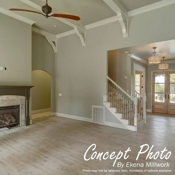 Ekena Millwork OUT08X32X36WTL03RDF 8x22W x 32x22D x 36x22H Westlake Rough Sawn Arts and Crafts Outlooker - Douglas Fir