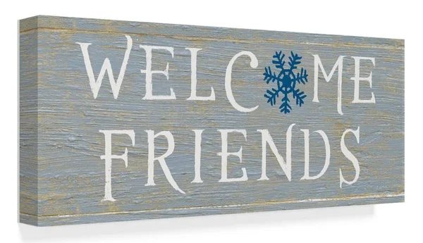 Trademark Fine Art 'Christmas Affinity II Grey' Canvas Art by James Wiens, Size: 20 x 47