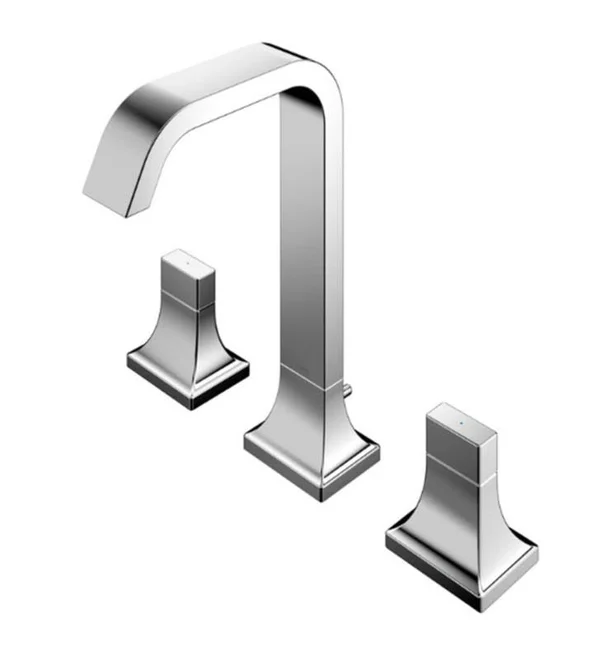 Toto TLG08201U#CP Two Handle Widespread Bathroom Faucet with Drain Assembly Finish: Polished Chrome