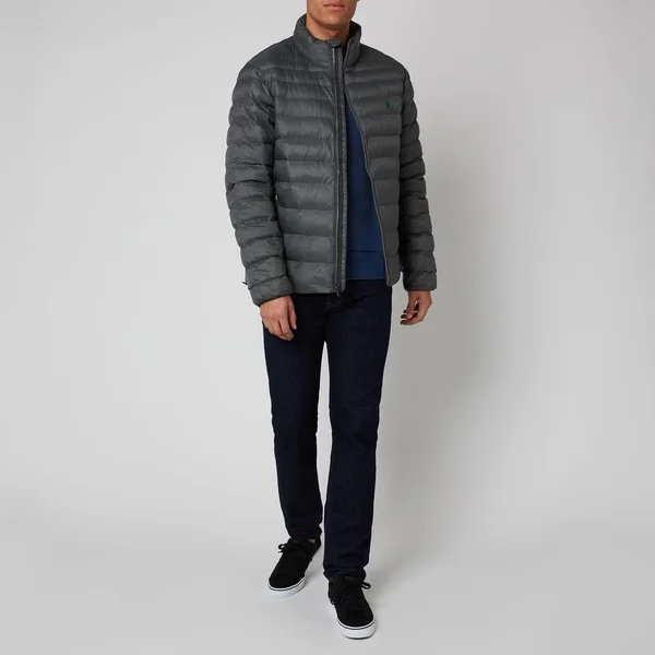 Polo Ralph Lauren Packable Quilted Men's Jacket - Charcoal Grey