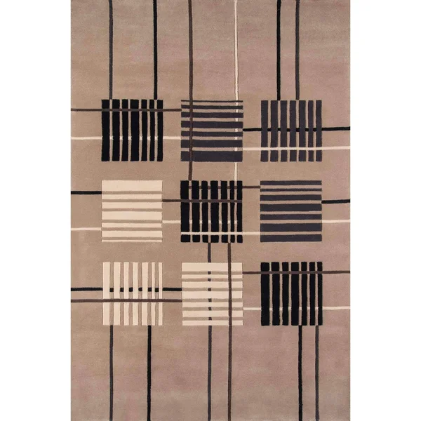 Momeni New Wave Rug Sand 2& x 3&