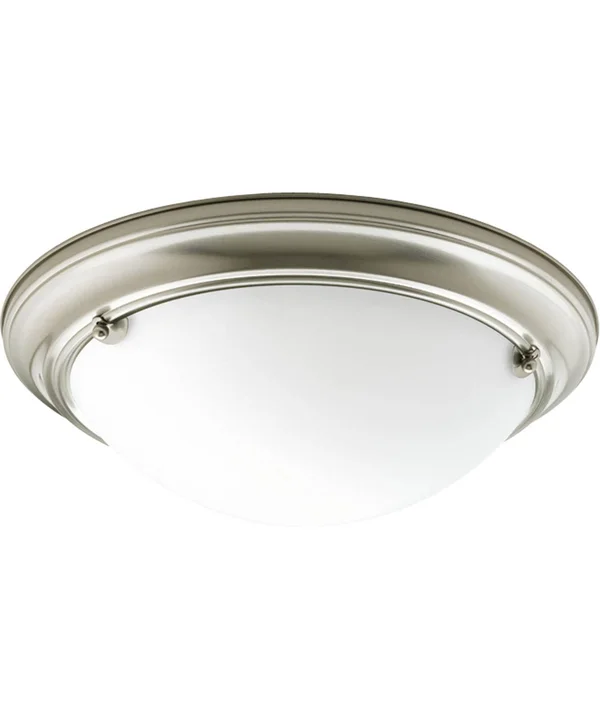 Progress Lighting P3561-09 Eclipse Flush Mount Light Brushed Nickel