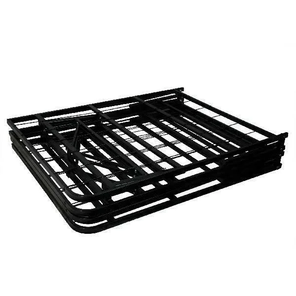 Premier 18x22 High Profile Platform Metal Base Foundation Bed Frame, Multiple Size