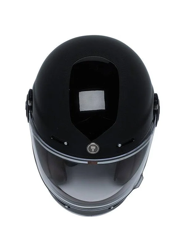 Torc T-1 Retro Full Face Motorcycle Helmet M - Nardo Grey