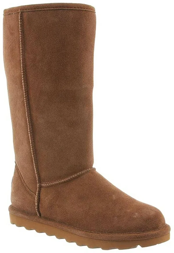 Bearpaw Women's Elle Tall Wide Boots - Hickory, Size 10